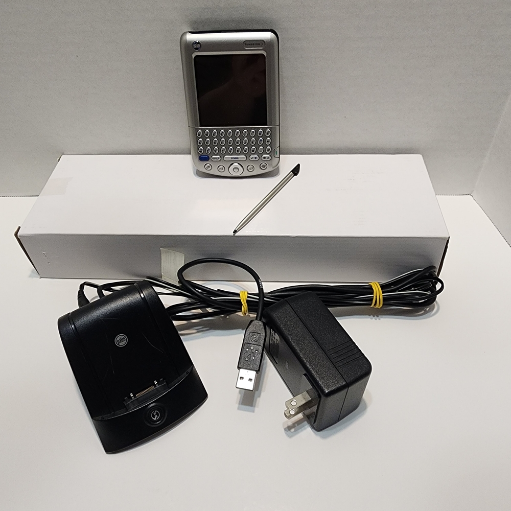 M.165- Palm Tungsten C Handheld PDA Pilot Digital Organizer & Accessories, USED - Picture 3 of 6